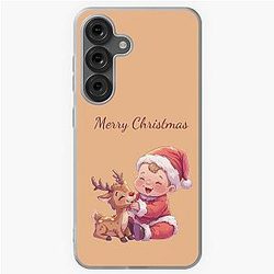 Baby Santa and Baby Rudolph Samsung Galaxy Soft Case