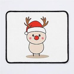 SANTA RUDOLPH MOUSE PAD