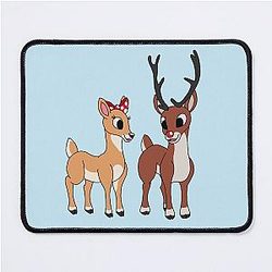 1964 Rudolph and Clarice Mouse Pad