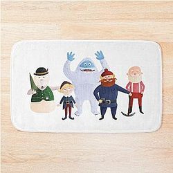 Classic Rudolph Bath Mat