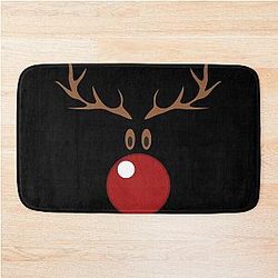 Reindeer Rudolph Bath Mat