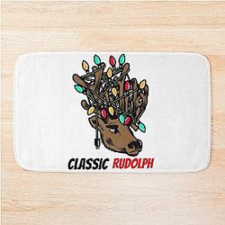 The Classic Rudolph Christmas Bath Mat