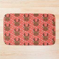 Classic Rudolph Bath Mat