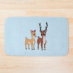 1964 adult Rudolph Bath Mat