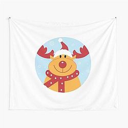 Classic Rudolph Christmas Tapestry