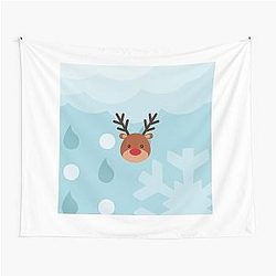 Classic Rudolph Tapestry