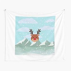 Classic Rudolph Tapestry
