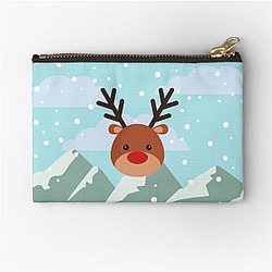 Classic Rudolph Zipper Pouch 2020