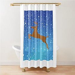 Rudolph Shower Curtain