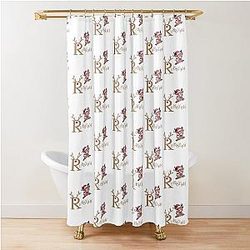 Rudolph Little Reindeer Merry Christmas Shower Curtain