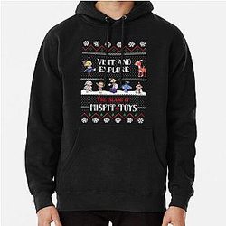 The Island of Misfit Toys Rudolph Christmas Sweater Pullover Hoodie becomes:

The Island of Misfit Toys Rudolph Christmas Sweater
