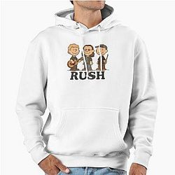Rush Band Peanuts Style Baby Tee Vintage Rock Band Tee Cartoon Fan