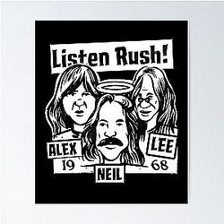 Rush Band Poster