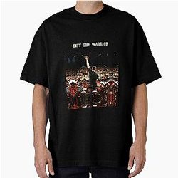 Exit The Warrior Neil Peart Legendary Rush Band Drummer Fan Art Canvas Oversized T-Shirt