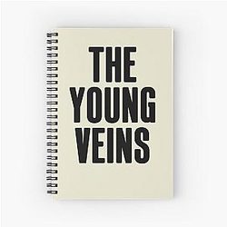 The Young Veins Ryan Ross Design Spiral Notebook