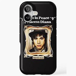 Rest In Peace Princess Diana iPhone Tough Case