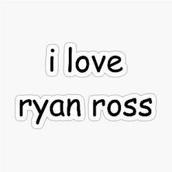I love Ryan Ross Sticker