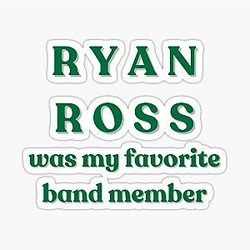 Ryan Ross was my favorite band member