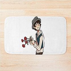 Flowers Funny Bath Mat
