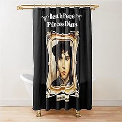Rest In Peace Princess Diana Shower Curtain