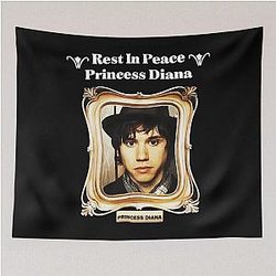 Rest in Peace Princess Diana Tapestry