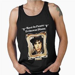 Rest In Peace Princess Diana Ryan Ross Tank Top