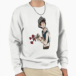 Flowers Kawaii Ryan Pullover Sweatshirt