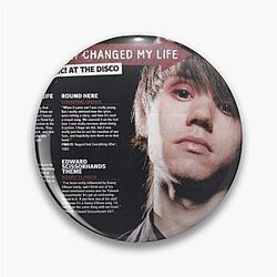 Ryan Ross x Panic at the Disco Pin