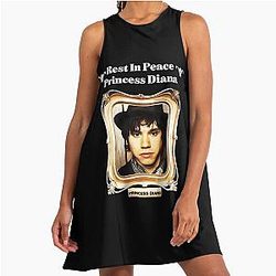 Rest In Peace Princess Diana A-Line Dress