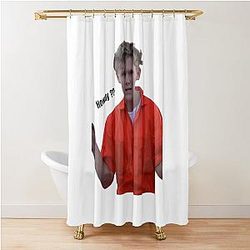 Ryan Trahan funny Shower Curtain