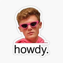 Ryan Trahan YouTube Sticker Design Funny 50 States in 50 Days Haley Pham