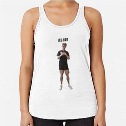 Leg Day Ryan Trahan Racerback Tank Top