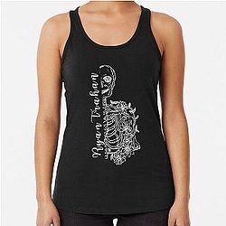 Ryan Trahan skeleton Racerback Tank Top