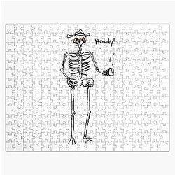 Ryan Trahan Howdy Skeleton Jigsaw Puzzle