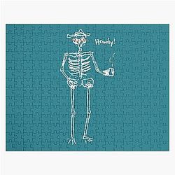 Ryan Trahan Howdy Skeleton Jigsaw Puzzle
