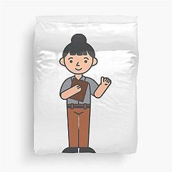 Ryan Trahan Duvet Cover