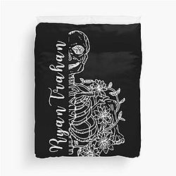 Ryan Trahan skeleton Duvet Cover
