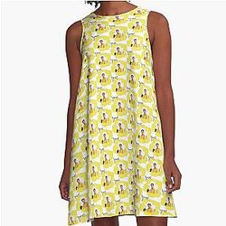 RYAN TRAHAN A-Line Dress