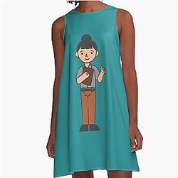 Ryan Trahan A-Line Dress