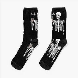 Howdy Skeleton Ryan Trahan Socks