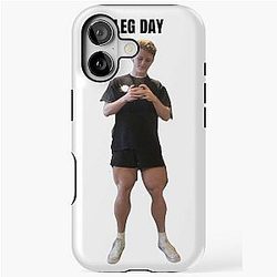 Leg Day Ryan Trahan iPhone Case