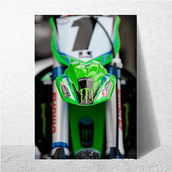 Ryan Villopoto raced for Kawasaki Ryan Villopoto Posters