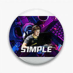 s1mple is Ukrainian nationality S1Mple Pins
