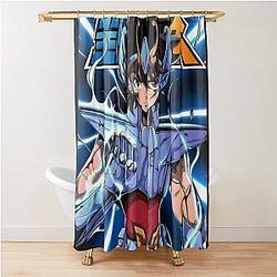 Saint Seiya Chevaliers du Zodiaque Shower Curtain