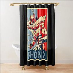 Phoenix Saint Seiya Andromeda Art for Fans Shower Curtain