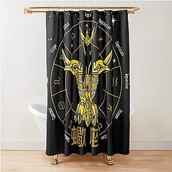 SCORPIO MILO GOLD SAINT SEIYA Shower Curtain