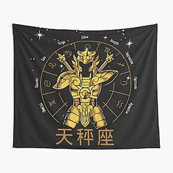 LIBRA CLOTH DOHKO GOLD SAINT SEIYA TAPESTRY