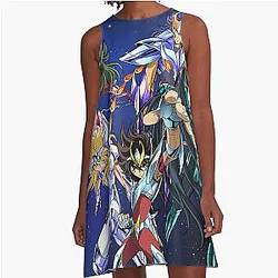 Knights of the Zodiac: Saint Seiya 2 A-Line Dress