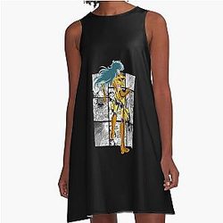 Anime Saint Seiya The Zodiac Scorpio Milo Gold Saints Novelty T-Shirt