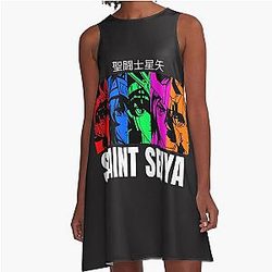 Saint Seiya Bronze Saints - A-Line Dress